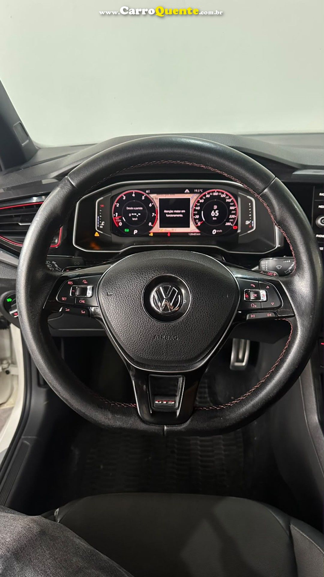 VOLKSWAGEN   POLO GTS 1.4 TSI 16V FLEX   BRANCO 2020 1.4 FLEX - Loja