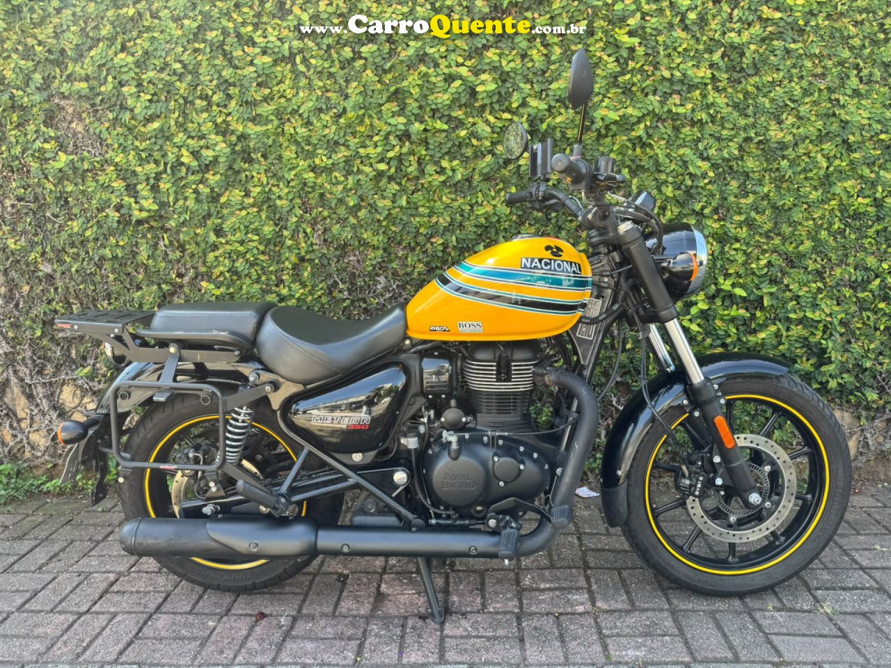 ROYAL ENFIELD   METEOR FIREBALL 350CC ABS   AMARELO 2023 350 GASOLINA - Loja