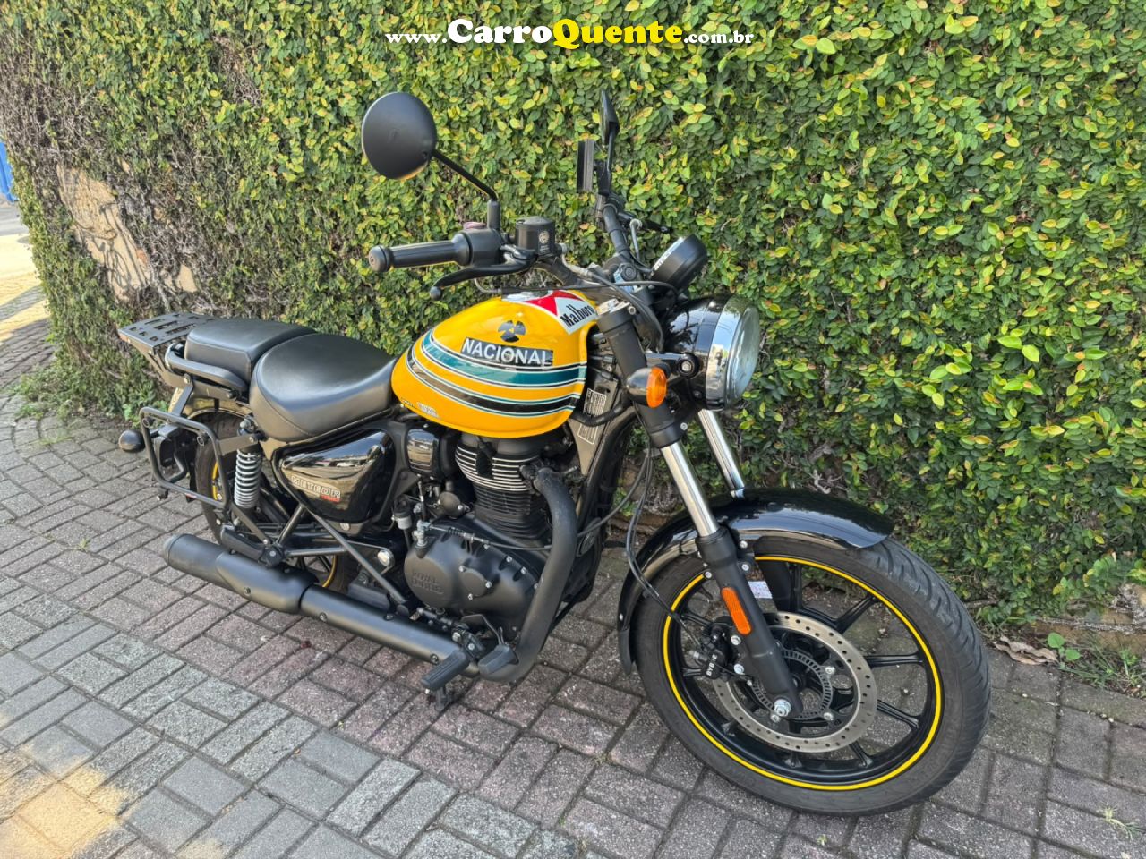 ROYAL ENFIELD   METEOR FIREBALL 350CC ABS   AMARELO 2023 350 GASOLINA - Loja