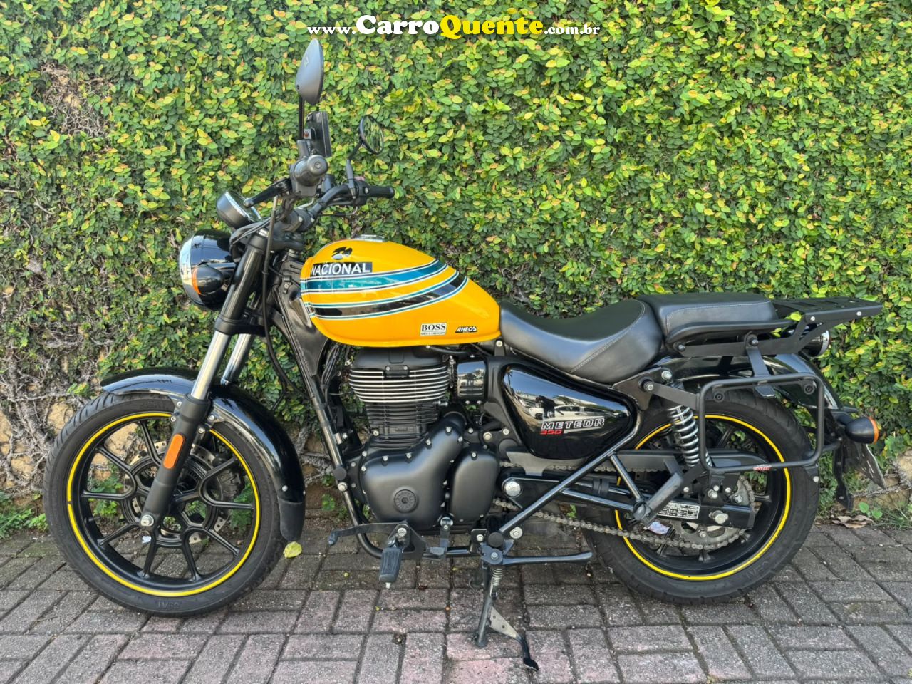 ROYAL ENFIELD   METEOR FIREBALL 350CC ABS   AMARELO 2023 350 GASOLINA - Loja