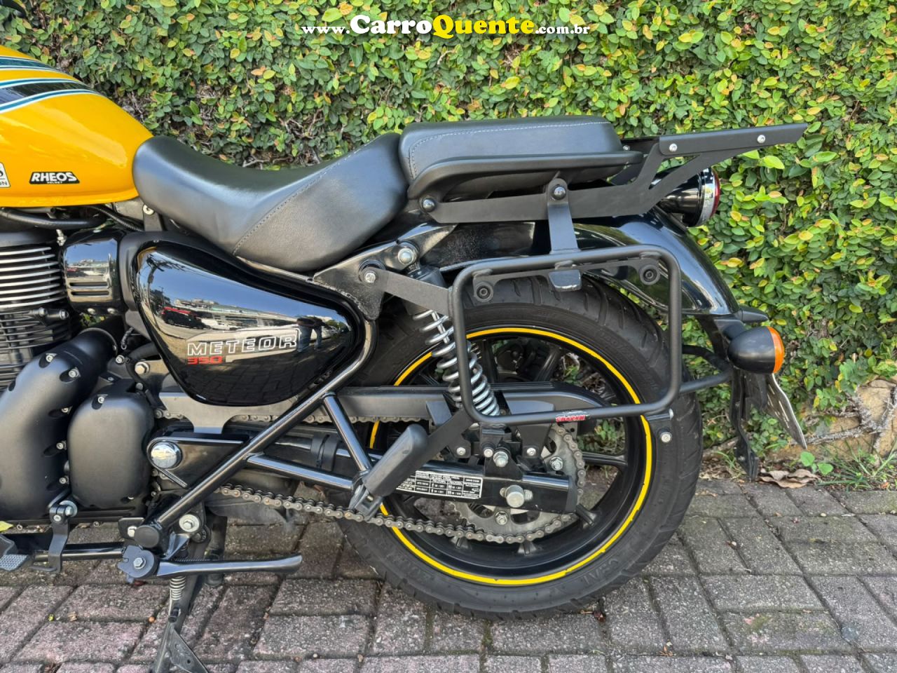 ROYAL ENFIELD   METEOR FIREBALL 350CC ABS   AMARELO 2023 350 GASOLINA - Loja