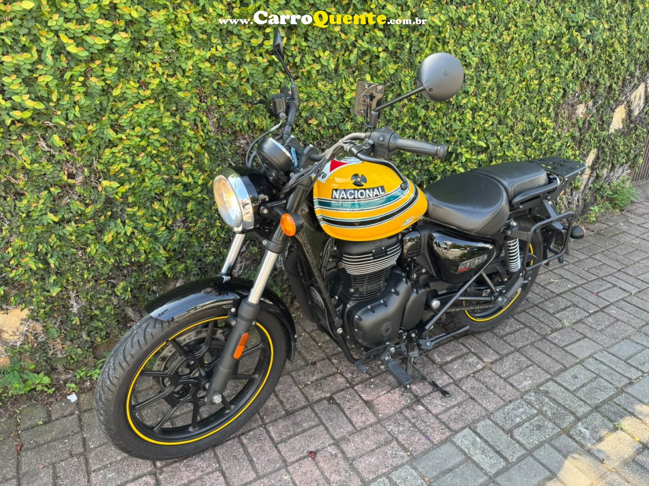 ROYAL ENFIELD   METEOR FIREBALL 350CC ABS   AMARELO 2023 350 GASOLINA - Loja