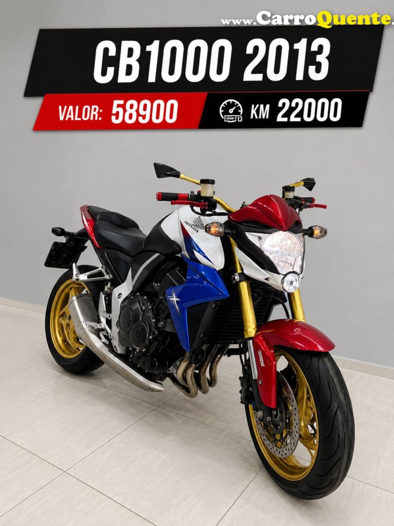 HONDA   CB 1000RABS   BRANCO 2013 2.5 GASOLINA - Loja