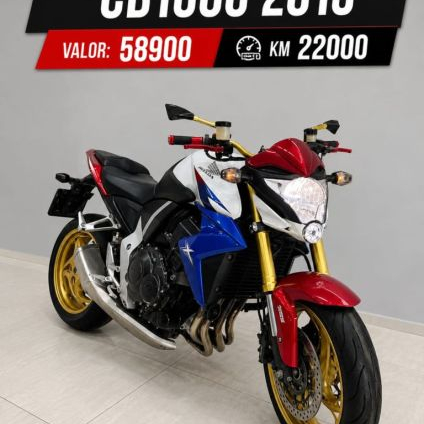 HONDA   CB 1000RABS   BRANCO 2013 2.5 GASOLINA