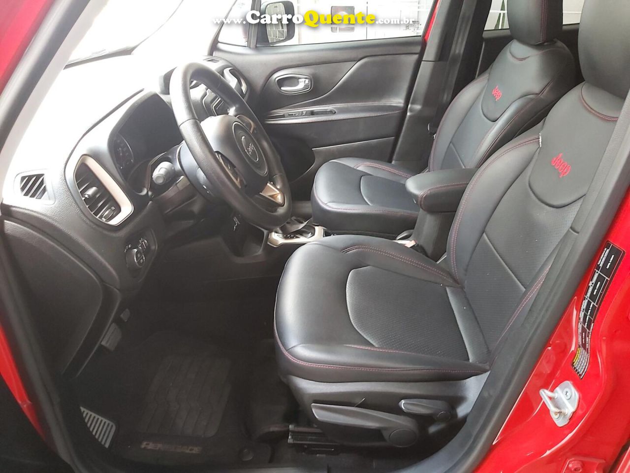 JEEP   RENEGADE SPORT 1.8 4X2 FLEX 16V AUT.   VERMELHO 2016 1.8 FLEX - Loja