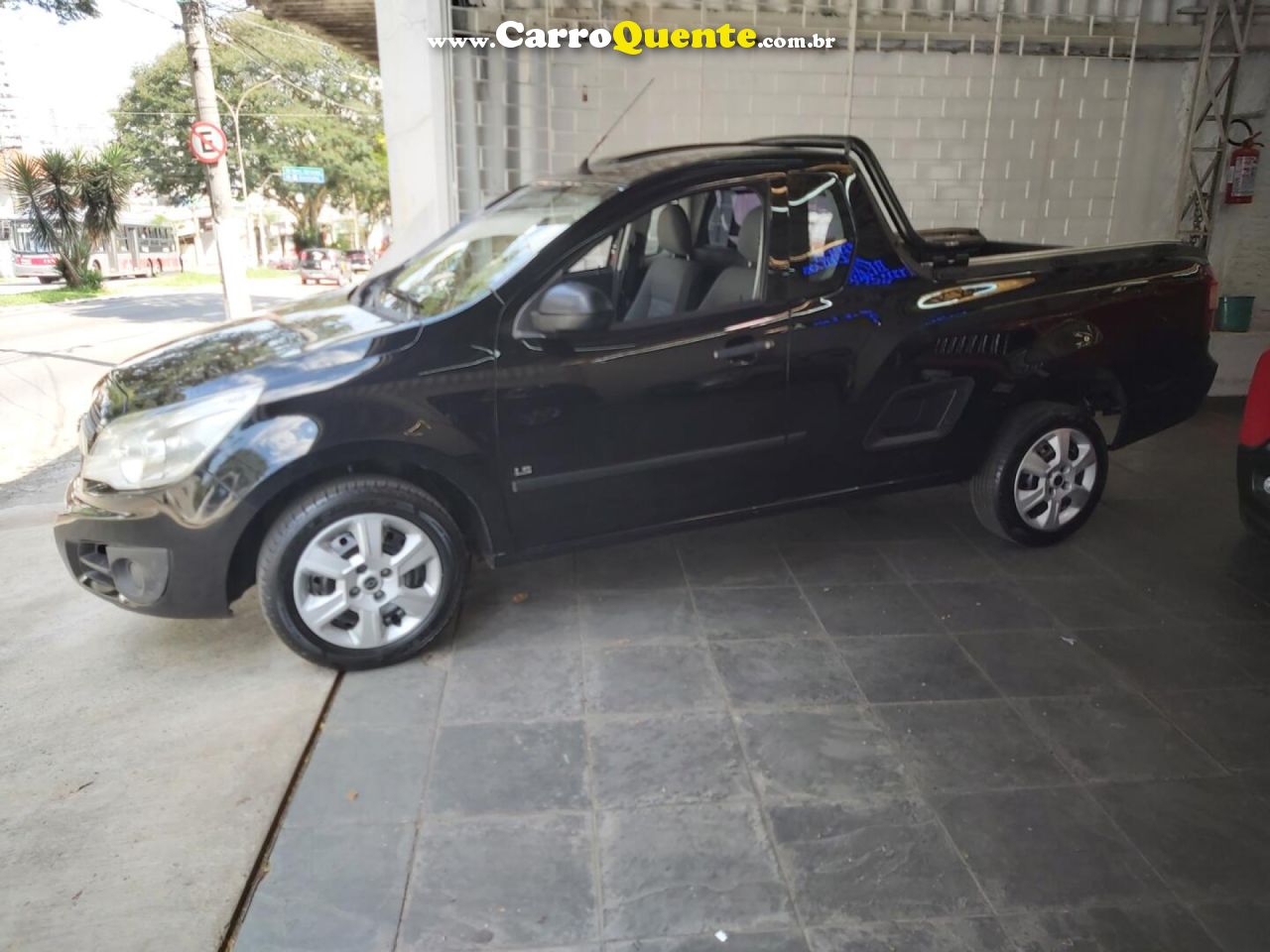 CHEVROLET   MONTANA LS 1.4 ECONOFLEX 8V 2P   PRETO 2011 1.4 FLEX - Loja