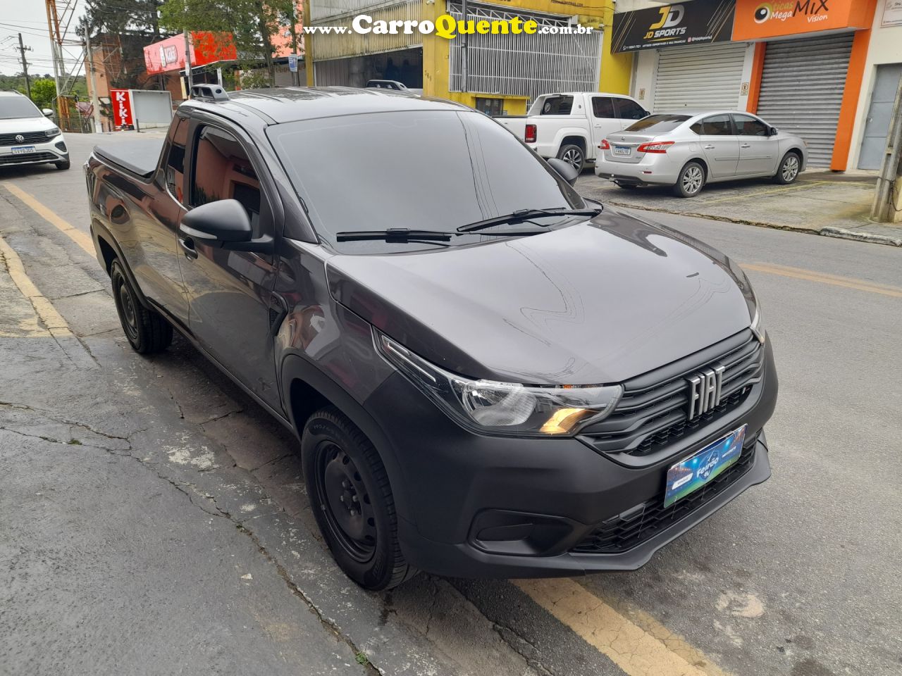 FIAT   FIAT STRADA ENDURAN   CINZA 2024 1.3 FLEX - Loja