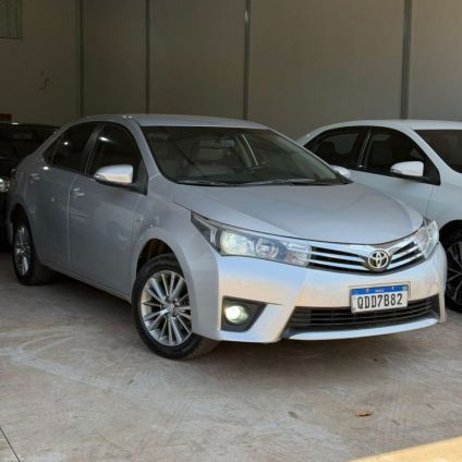 TOYOTA   COROLLA XEI 2.0 FLEX 16V AUT.   PRATA 2015 2.0 FLEX
