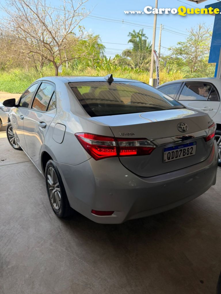TOYOTA   COROLLA XEI 2.0 FLEX 16V AUT.   PRATA 2015 2.0 FLEX - Loja