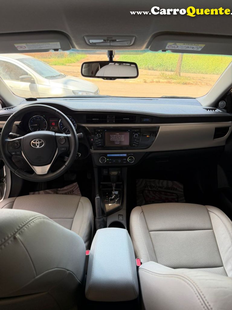 TOYOTA   COROLLA XEI 2.0 FLEX 16V AUT.   PRATA 2015 2.0 FLEX - Loja