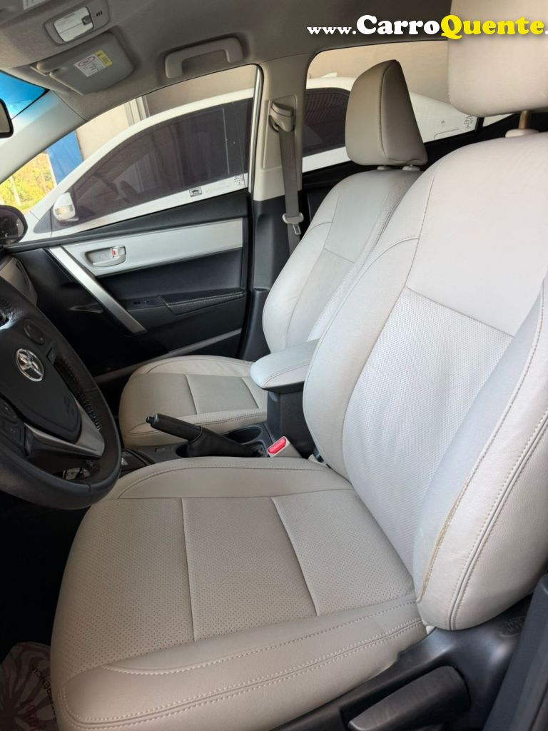 TOYOTA   COROLLA XEI 2.0 FLEX 16V AUT.   PRATA 2015 2.0 FLEX - Loja