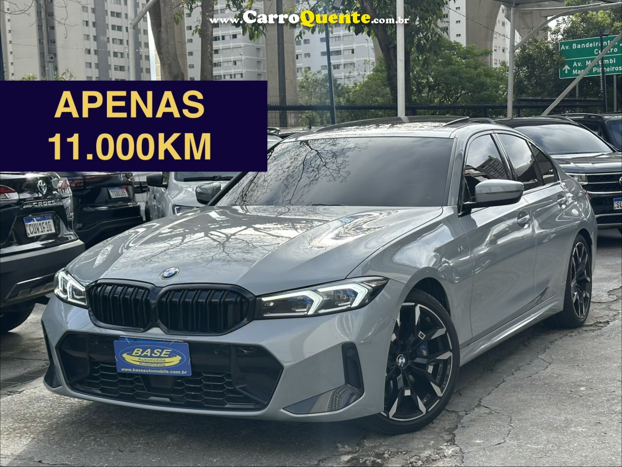 BMW   320IA 2.0 TB M SPORT A.FLEXM.SPORT 4P   CINZA 2025 2.0 FLEX - Loja