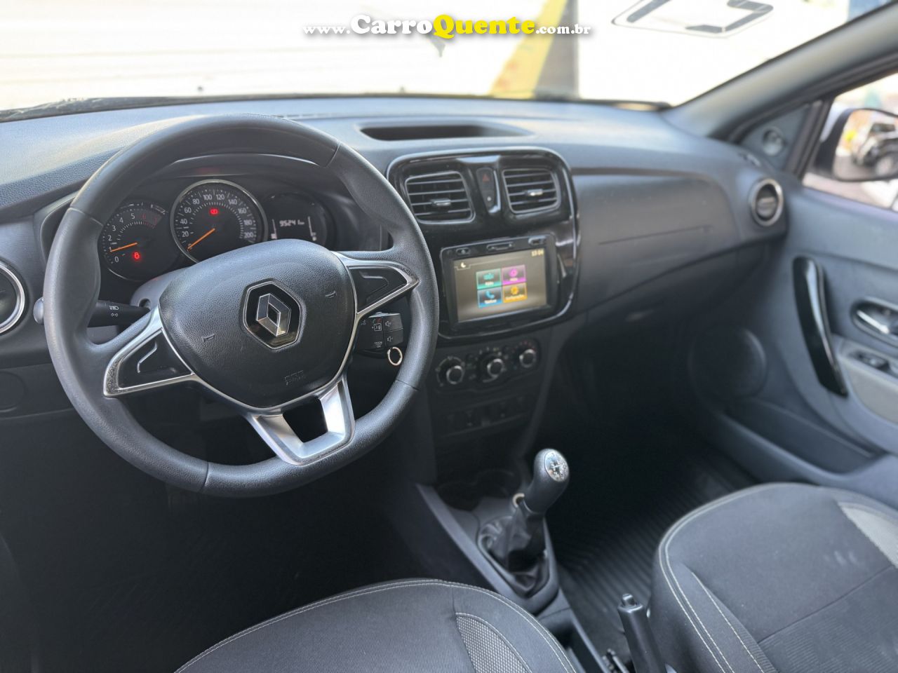 RENAULT   LOGAN ZEN FLEX 1.6 16V 4P AUT.   BRANCO 2021 1.6 FLEX - Loja