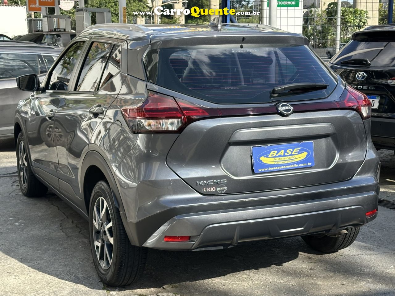 NISSAN   KICKS SENSE 1.6 16V FLEX AUT.   CINZA 2024 1.6 FLEX - Loja