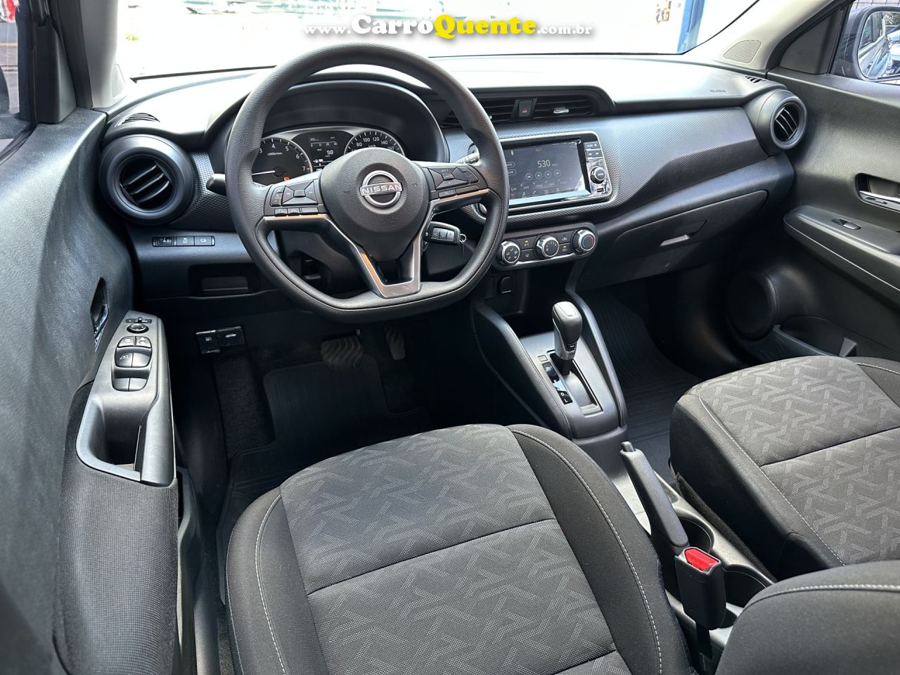 NISSAN   KICKS SENSE 1.6 16V FLEX AUT.   CINZA 2024 1.6 FLEX - Loja