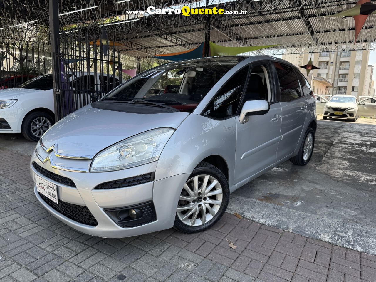 CITROËN   C4 PICASSO GRAND 2.0 16V 143CV AUT   PRATA 2010 2.0 GASOLINA - Loja
