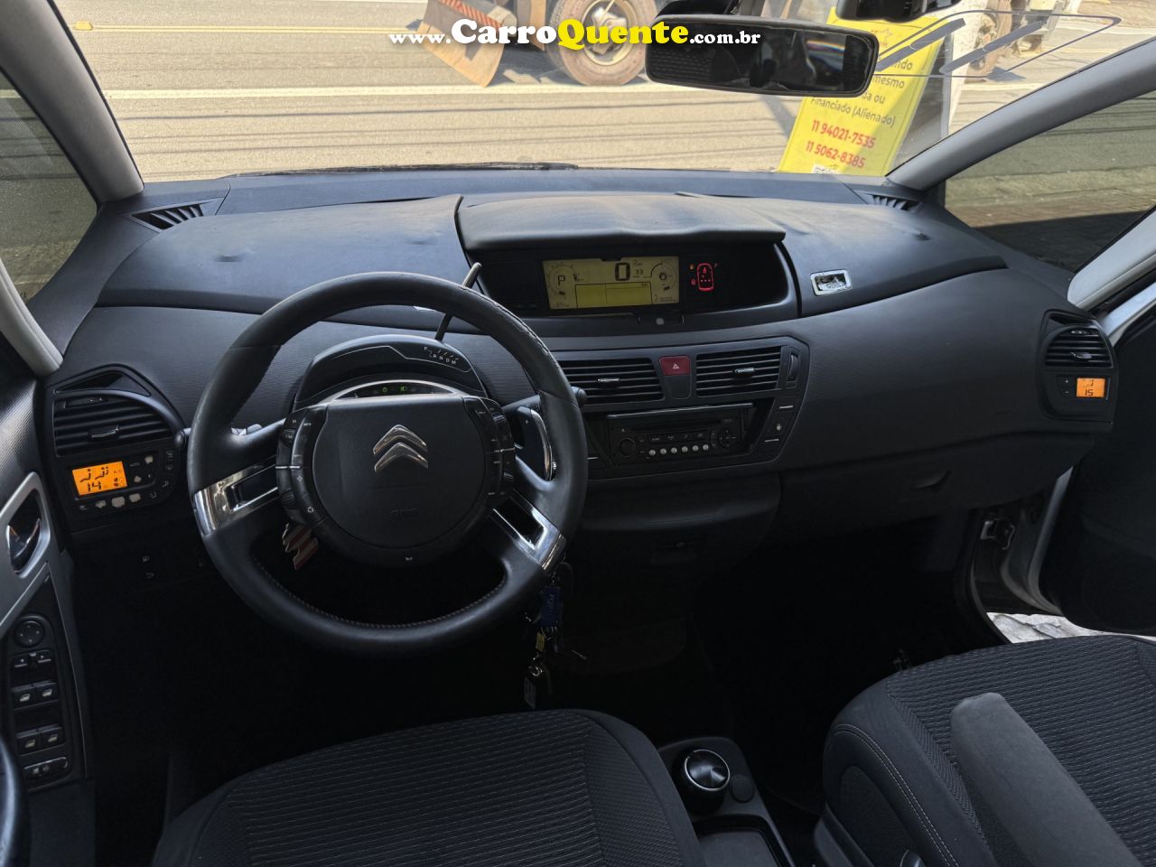 CITROËN   C4 PICASSO GRAND 2.0 16V 143CV AUT   PRATA 2010 2.0 GASOLINA - Loja