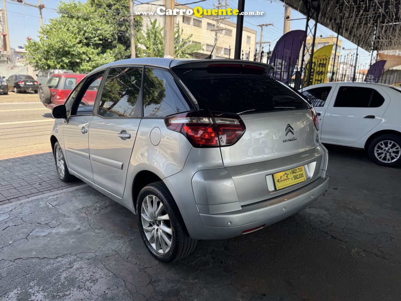 CITROËN   C4 PICASSO GRAND 2.0 16V 143CV AUT   PRATA 2010 2.0 GASOLINA - Loja