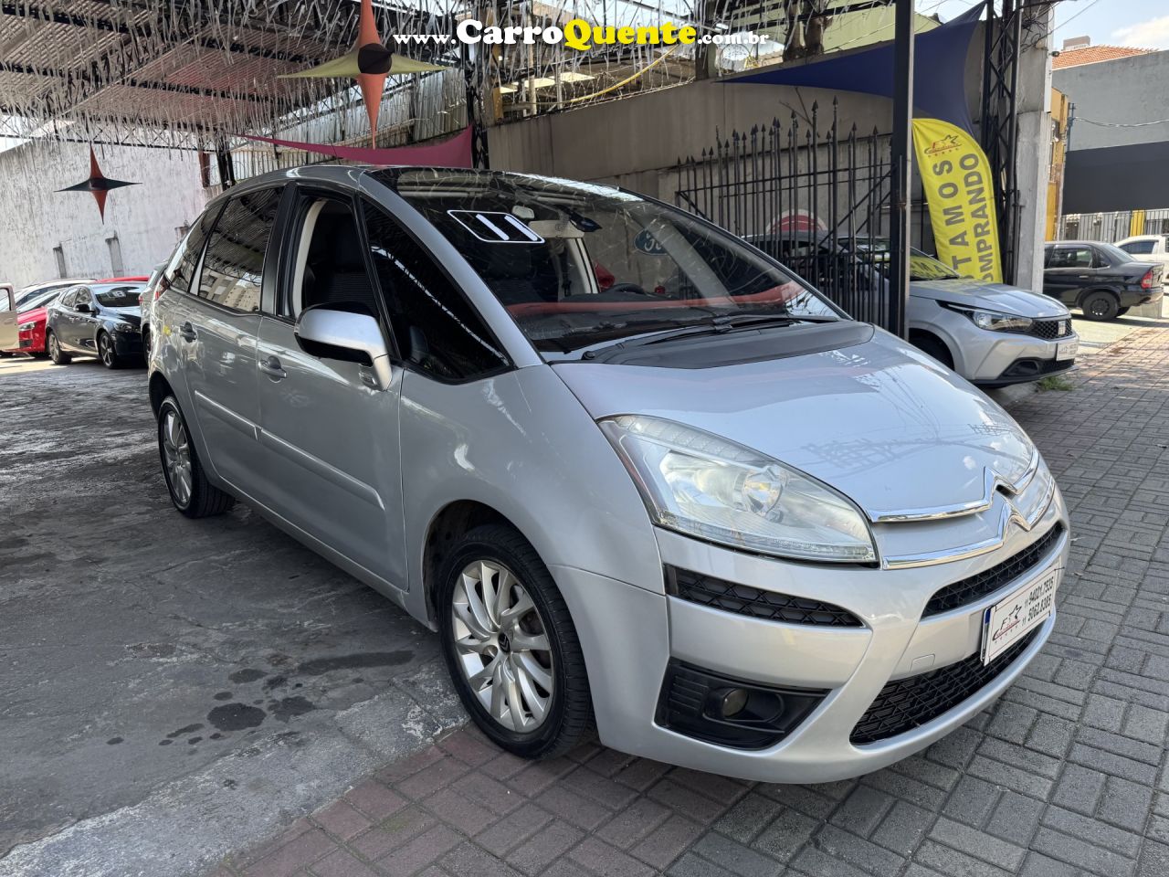 CITROËN   C4 PICASSO GRAND 2.0 16V 143CV AUT   PRATA 2010 2.0 GASOLINA - Loja