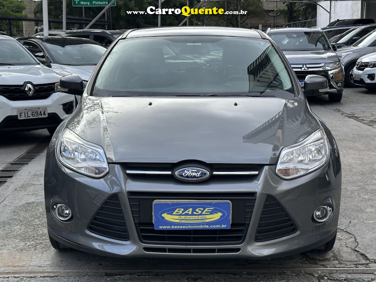 FORD   FOCUS 2.0 16VSESE PLUS FLEX 5P AUT.   CINZA 2015 2.0 FLEX - Loja