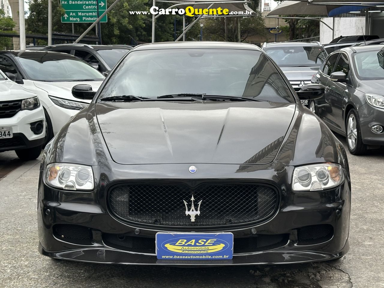 MASERATI   QUATTROPORTE SPORT 4.2 32V 400CV430CV   PRETO 2007 4.2 GASOLINA - Loja