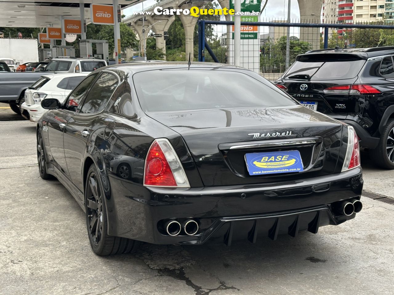 MASERATI   QUATTROPORTE SPORT 4.2 32V 400CV430CV   PRETO 2007 4.2 GASOLINA - Loja