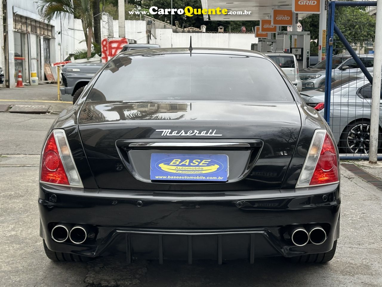 MASERATI   QUATTROPORTE SPORT 4.2 32V 400CV430CV   PRETO 2007 4.2 GASOLINA - Loja