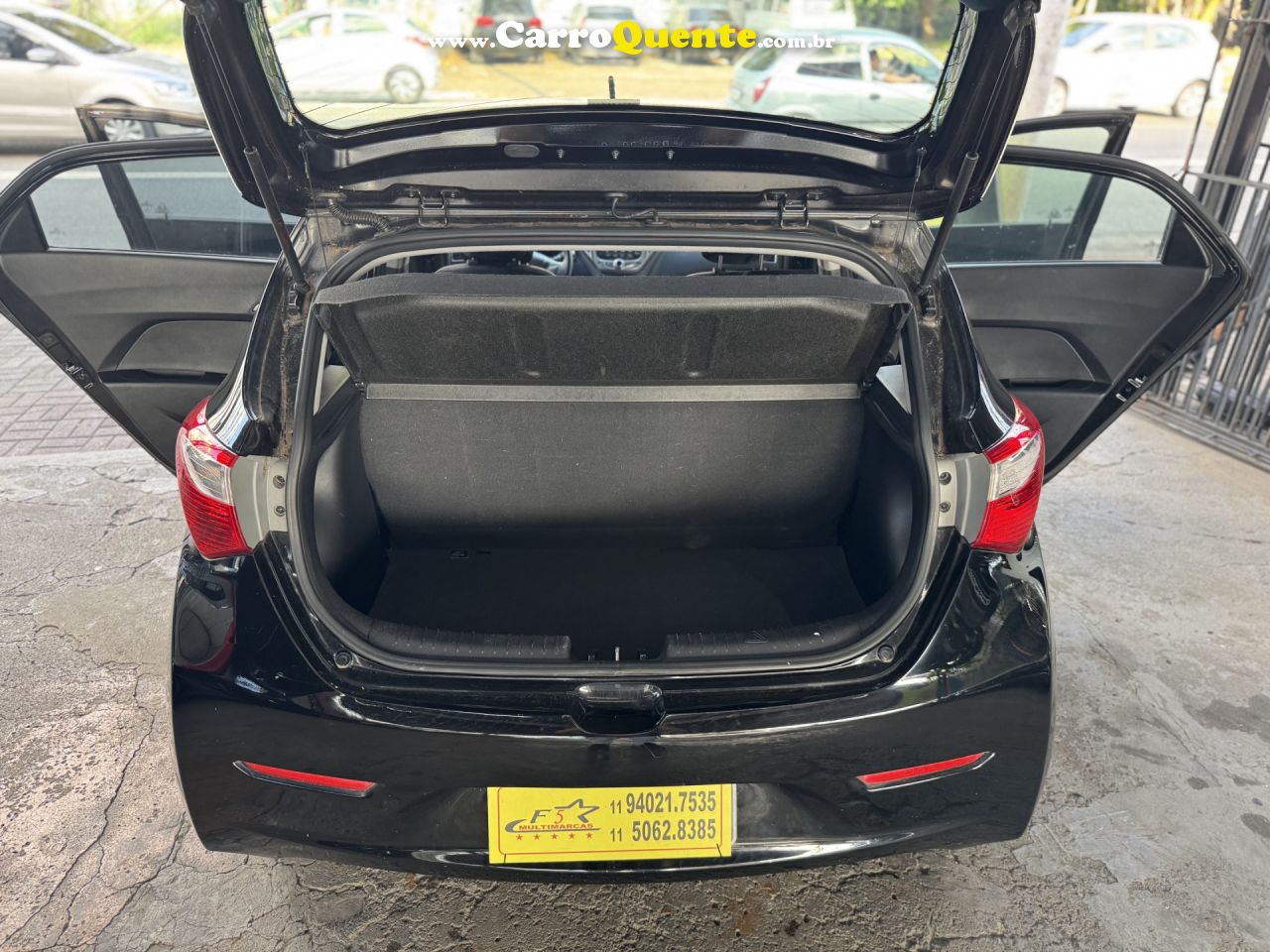 HYUNDAI   HB20 C.C.PLUSC.STYLE 1.6 FLEX 16V MEC.   PRETO 2014 1.6 FLEX - Loja