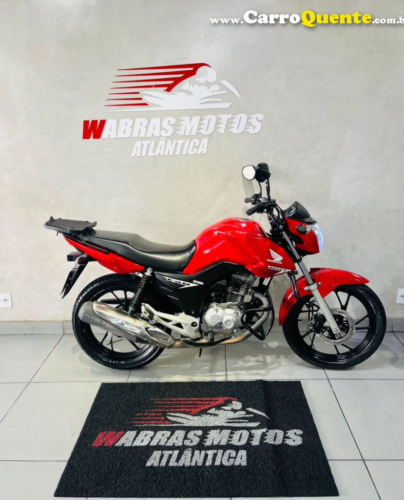 HONDA   FAN 160 2021   VERMELHO 2021 160 CC FLEX - Loja