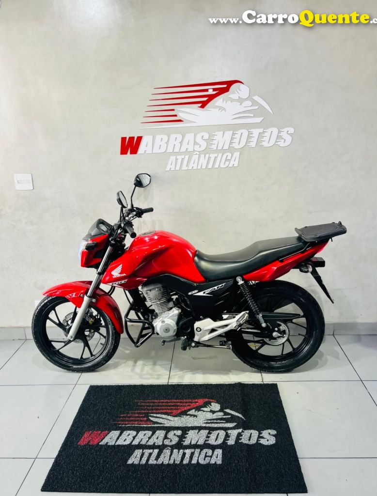 HONDA   FAN 160 2021   VERMELHO 2021 160 CC FLEX - Loja