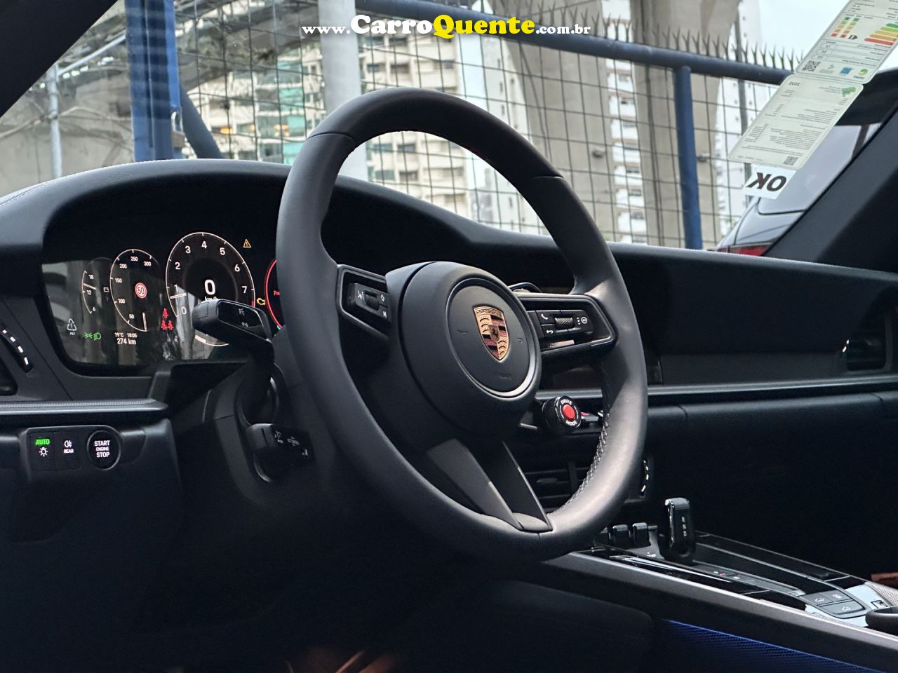 PORSCHE   PORSCHE 911 3.0 24V H6 GASOLINA CARRERA PDK   PRATA 2026 3.0 H6 GASOLINA - Loja