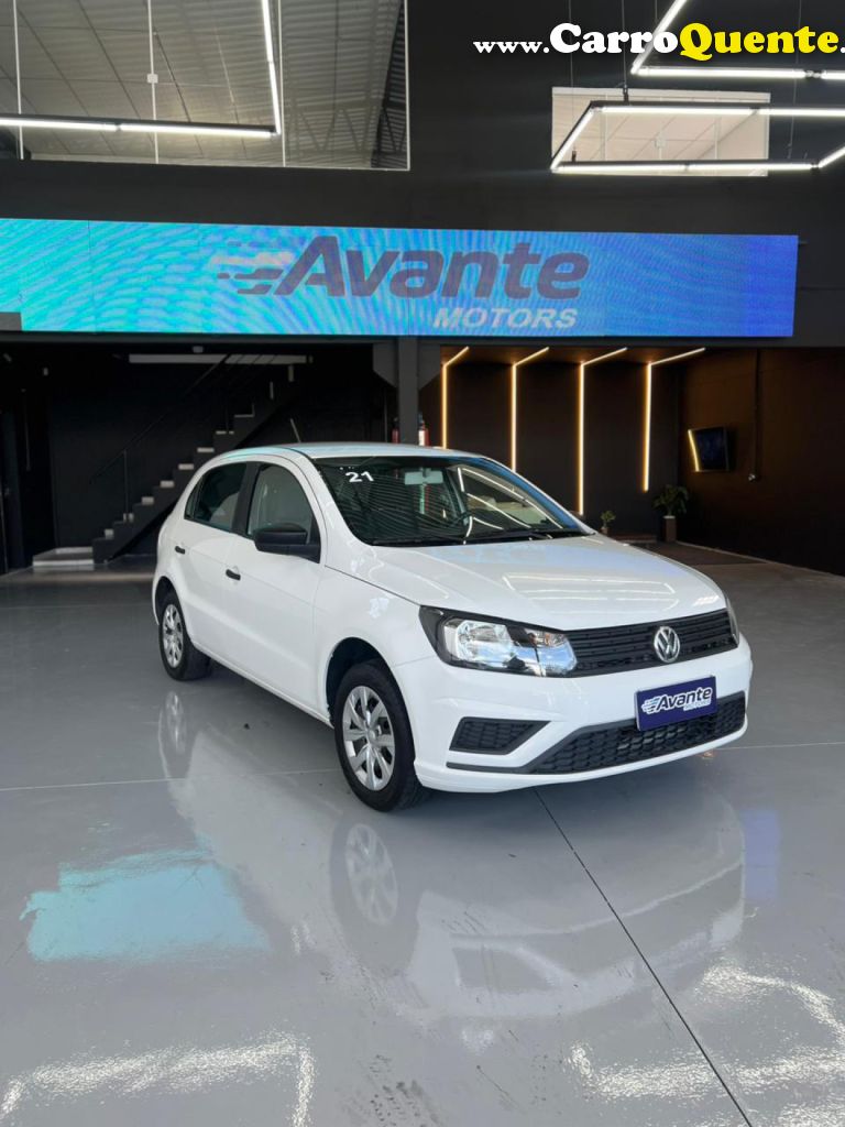 VOLKSWAGEN   GOL 1.0 FLEX 12V 5P   BRANCO 2021 1.0 FLEX - Loja