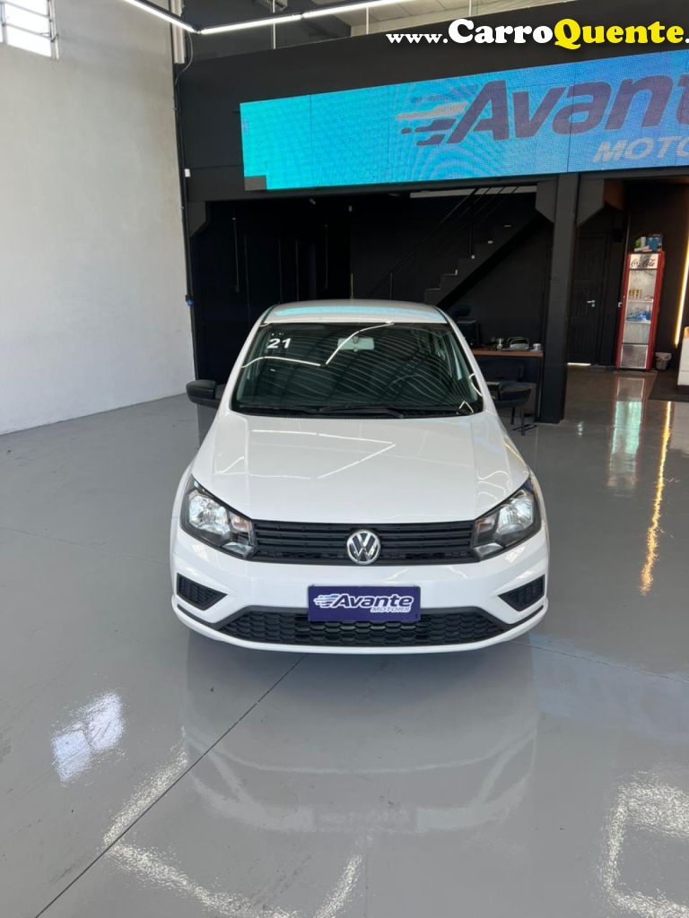 VOLKSWAGEN   GOL 1.0 FLEX 12V 5P   BRANCO 2021 1.0 FLEX - Loja