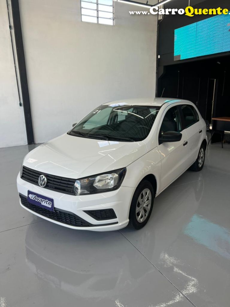 VOLKSWAGEN   GOL 1.0 FLEX 12V 5P   BRANCO 2021 1.0 FLEX - Loja