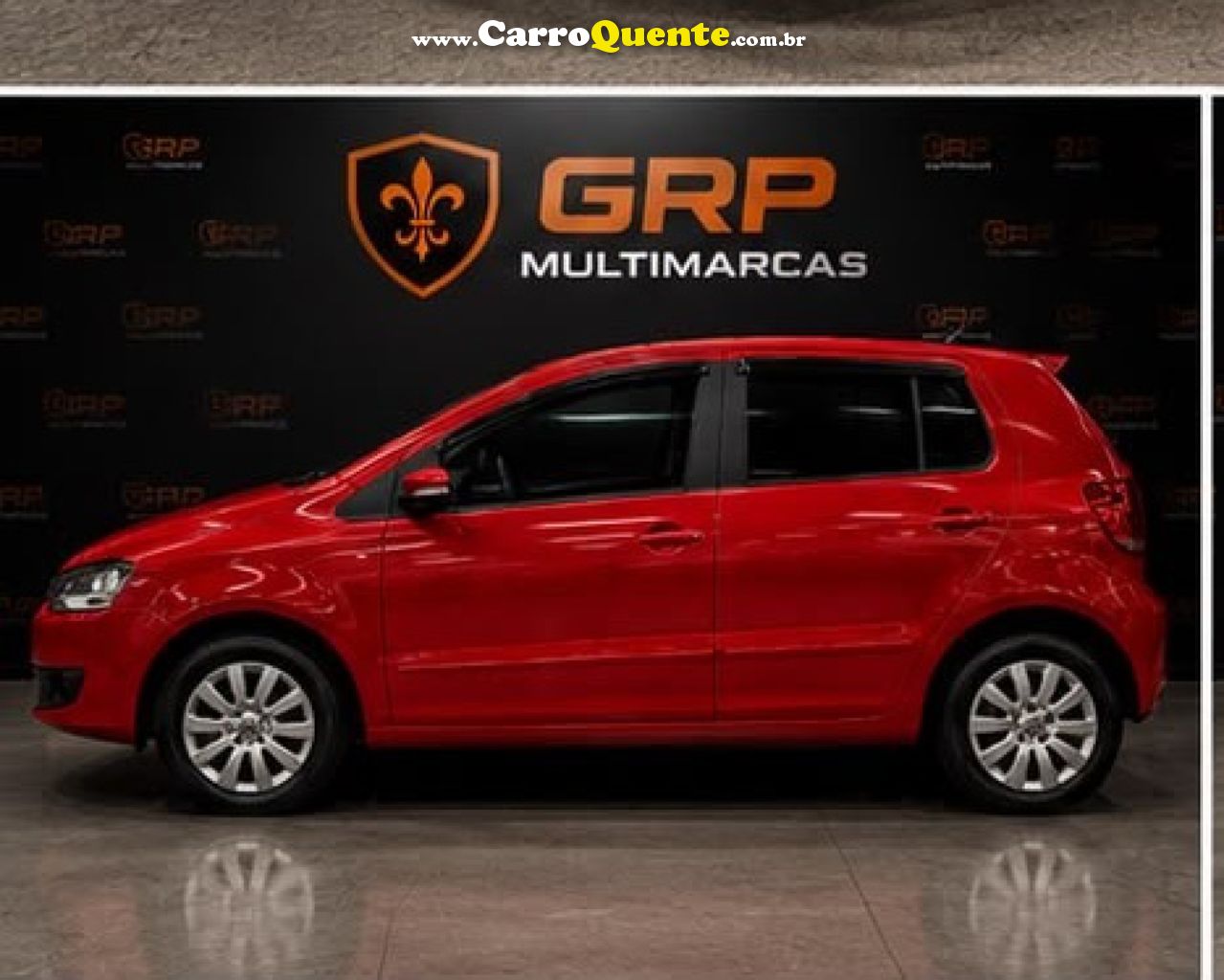 VOLKSWAGEN   FOX 1.6 MI I MOTION TOTAL FLEX 8V 5P   VERMELHO 2014 1.6 FLEX - Loja