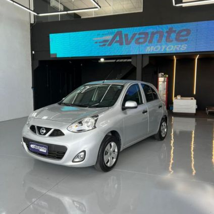 NISSAN   MARCH SL 1.6 16V FLEXSTART 5P MEC.   PRATA 2017 1.6 GASOLINA