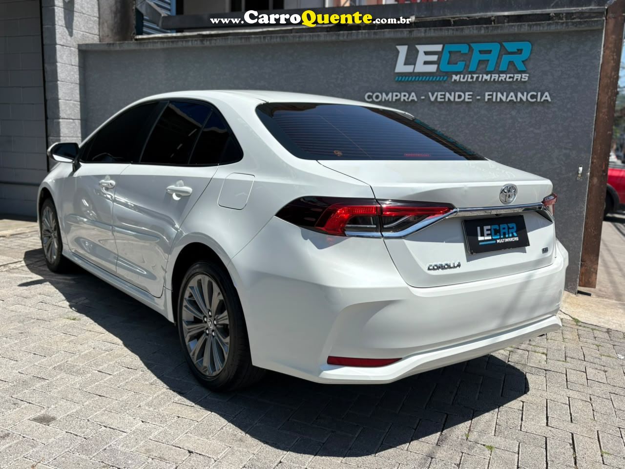 TOYOTA   COROLLA XEI 2.0 FLEX 16V AUT.   BRANCO 2022 2.0 FLEX - Loja
