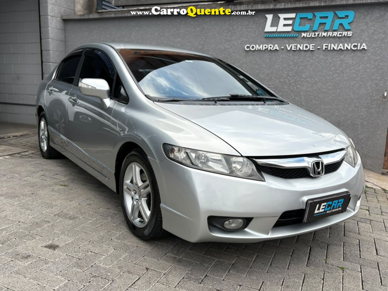 HONDA   CIVIC SEDAN EXS 1.81.8 FLEX 16V AUT. 4P   PRATA 2010 1.8 FLEX - Loja