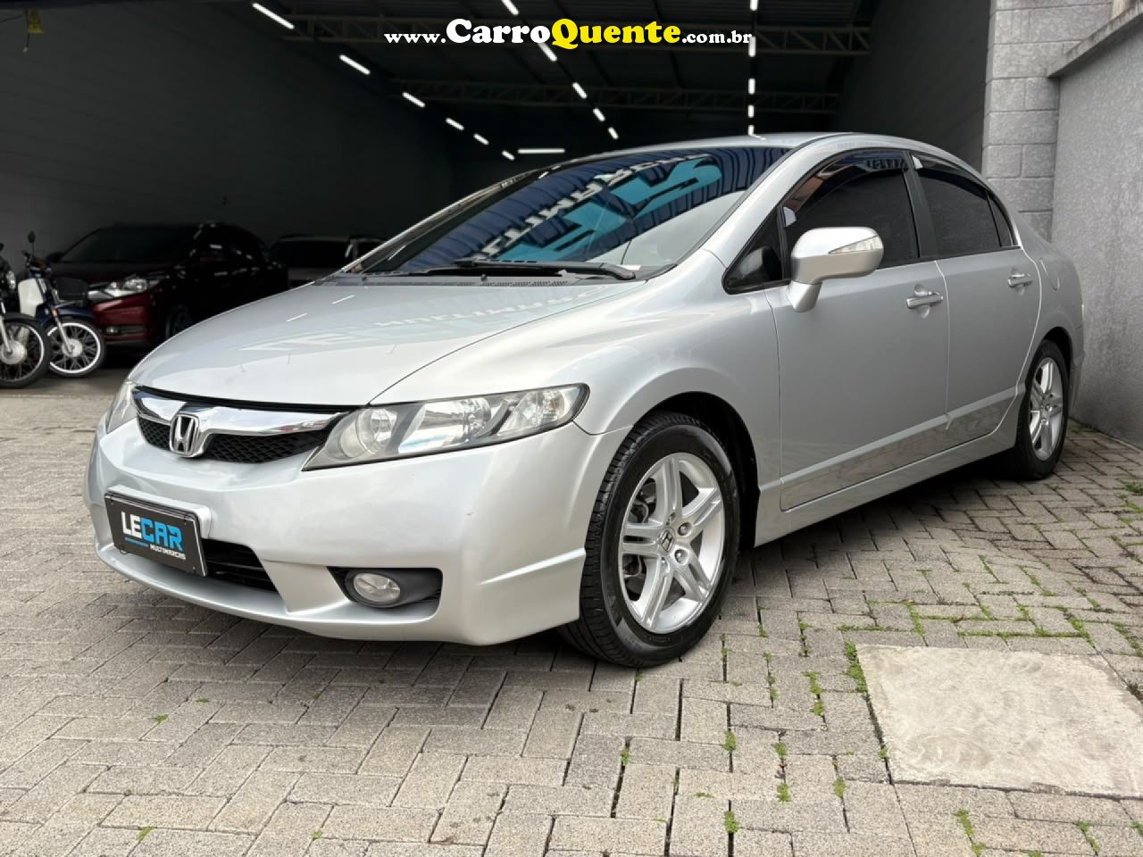 HONDA   CIVIC SEDAN EXS 1.81.8 FLEX 16V AUT. 4P   PRATA 2010 1.8 FLEX - Loja