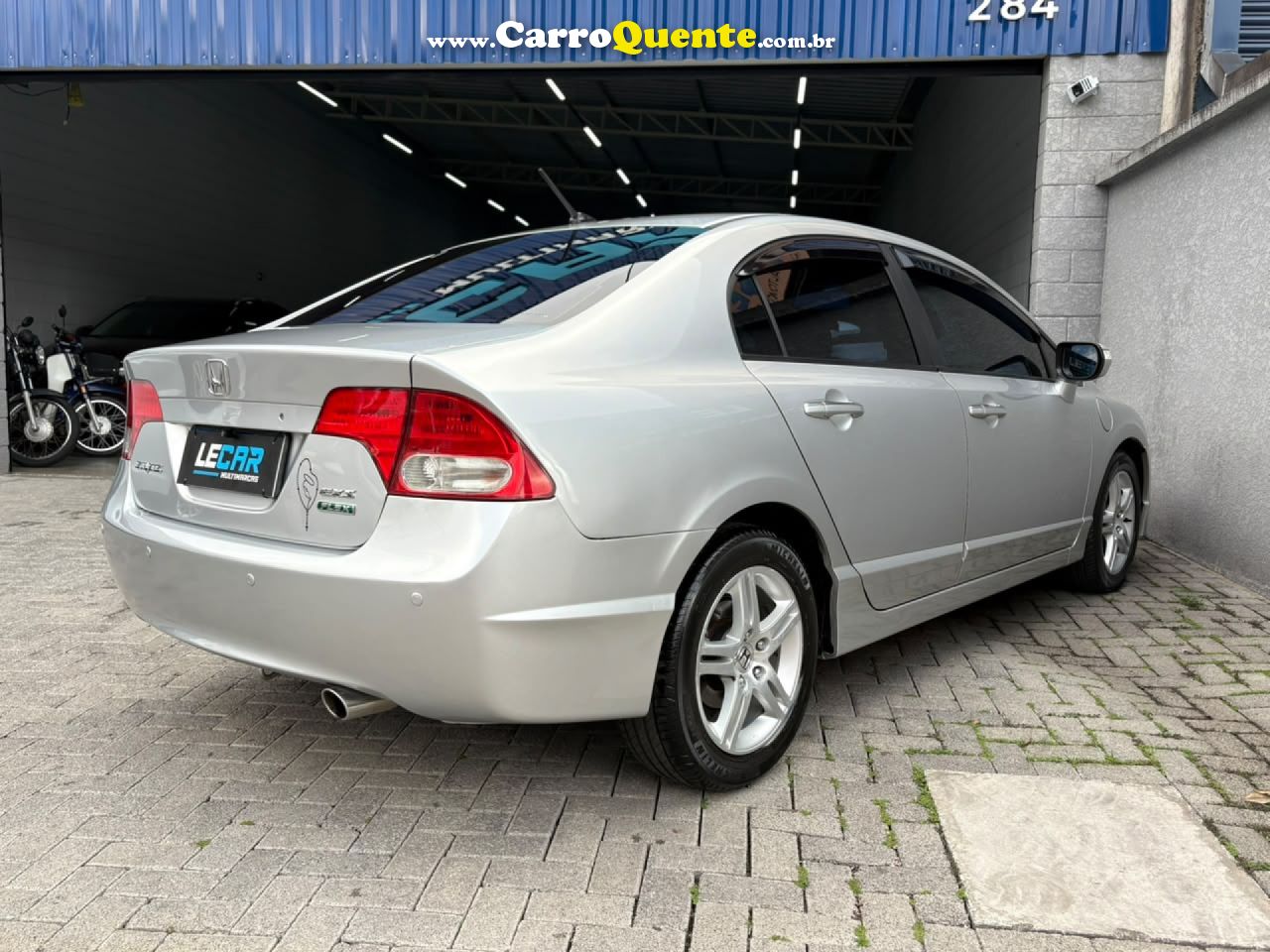 HONDA   CIVIC SEDAN EXS 1.81.8 FLEX 16V AUT. 4P   PRATA 2010 1.8 FLEX - Loja