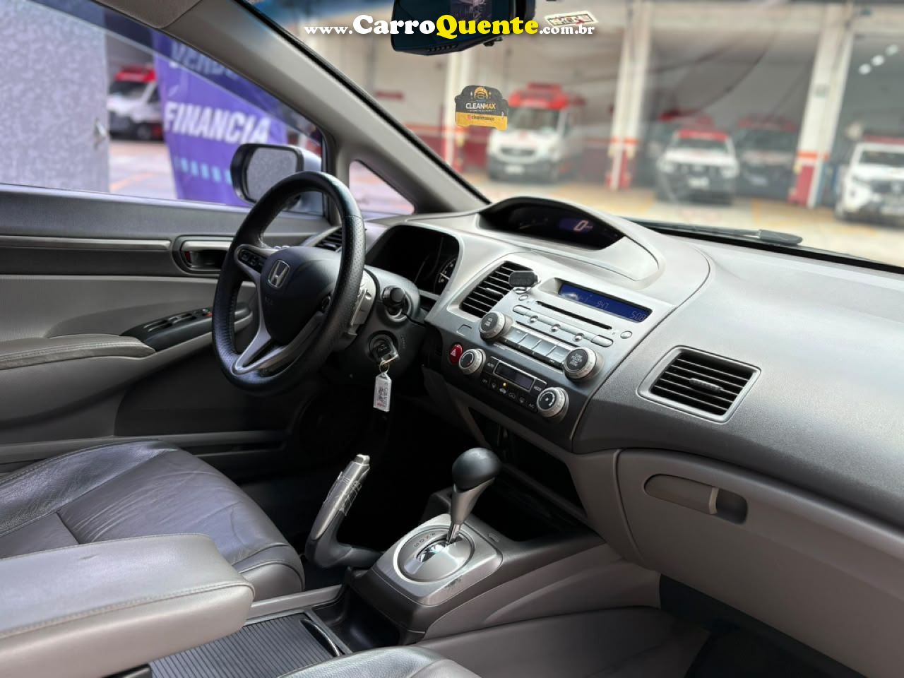 HONDA   CIVIC SEDAN EXS 1.81.8 FLEX 16V AUT. 4P   PRATA 2010 1.8 FLEX - Loja