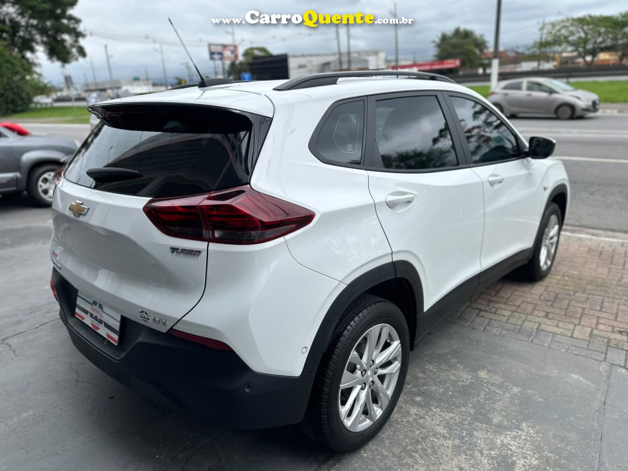 CHEVROLET   TRACKER LTZ 1.0 TURBO 12V FLEX AUT.   BRANCO 2024 1.0 FLEX - Loja