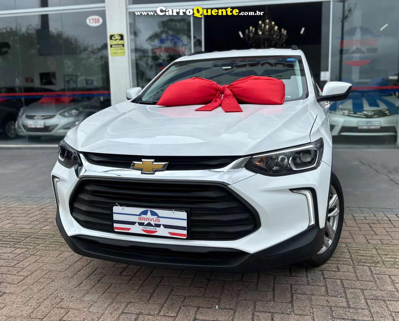 CHEVROLET   TRACKER LTZ 1.0 TURBO 12V FLEX AUT.   BRANCO 2024 1.0 FLEX - Loja