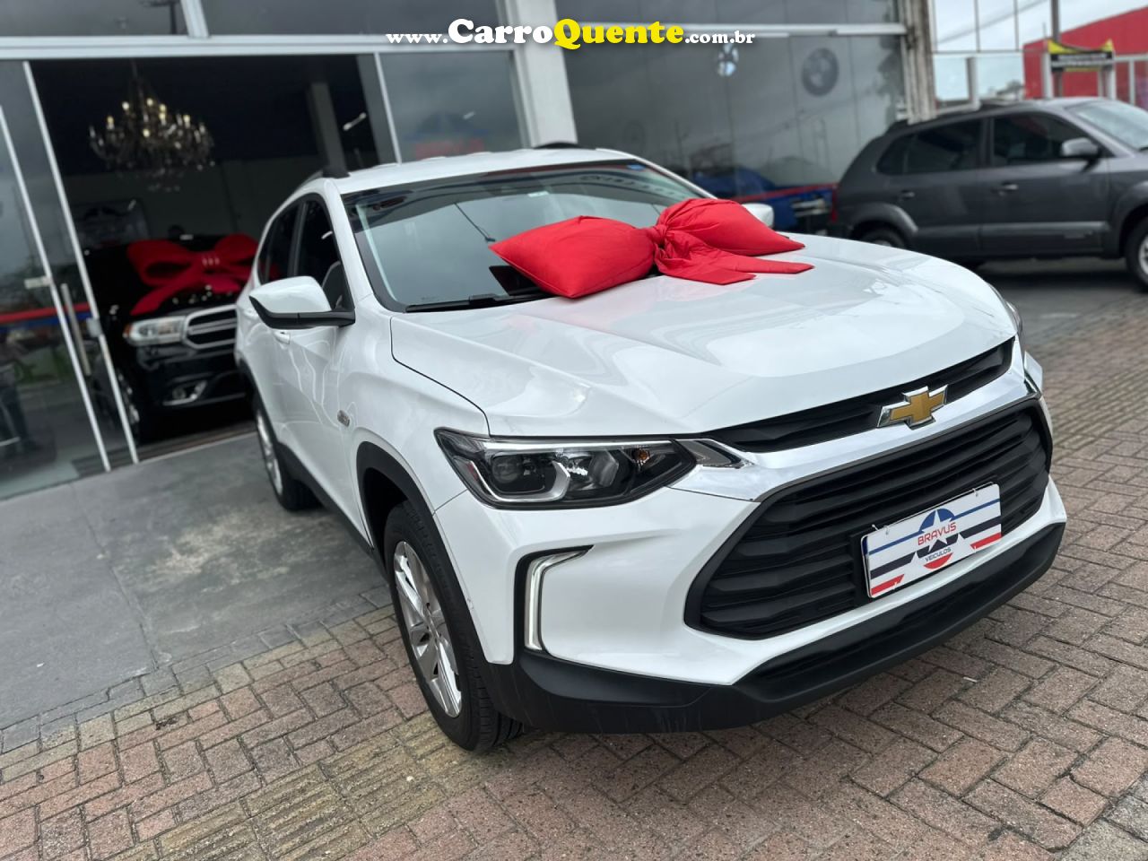 CHEVROLET   TRACKER LTZ 1.0 TURBO 12V FLEX AUT.   BRANCO 2024 1.0 FLEX - Loja