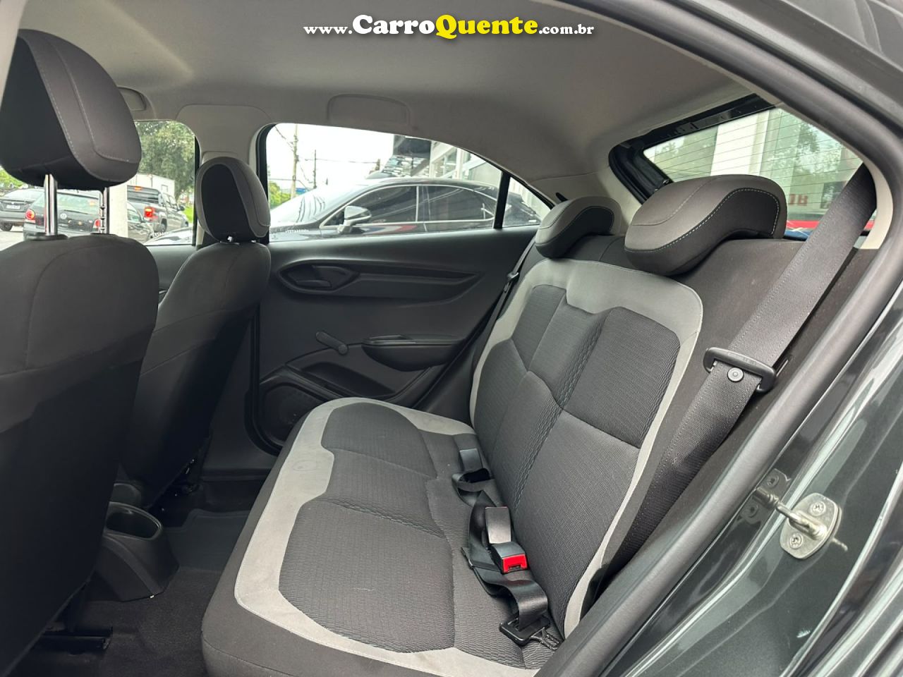 CHEVROLET   ONIX HATCH LS 1.0 8V FLEXPOWER 5P MEC.   CINZA 2016 1.0 FLEX - Loja