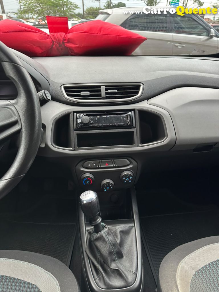 CHEVROLET   ONIX HATCH LS 1.0 8V FLEXPOWER 5P MEC.   CINZA 2016 1.0 FLEX - Loja