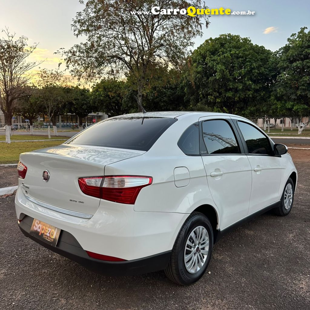 FIAT   GRAND SIENA ATTRACTIVE 1.0 FLEX 8V 4P   BRANCO 2019 1.0 FLEX - Loja