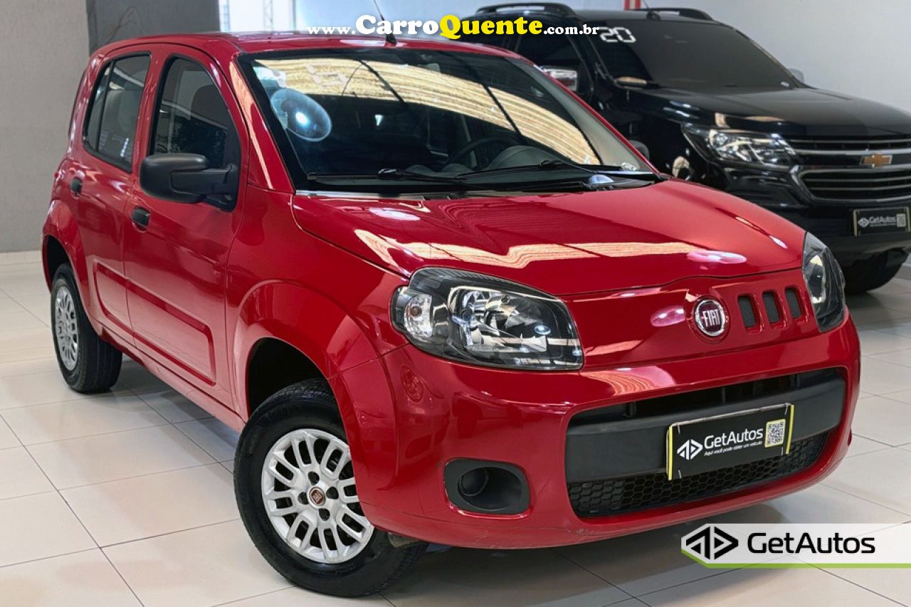 FIAT   UNO VIVACE CELEB. 1.0 EVO F.FLEX 8V 5P   VERMELHO 2016 1.0 FLEX - Loja