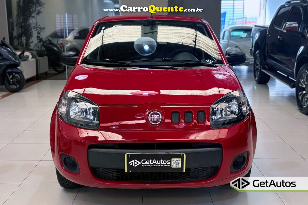 FIAT   UNO VIVACE CELEB. 1.0 EVO F.FLEX 8V 5P   VERMELHO 2016 1.0 FLEX - Loja