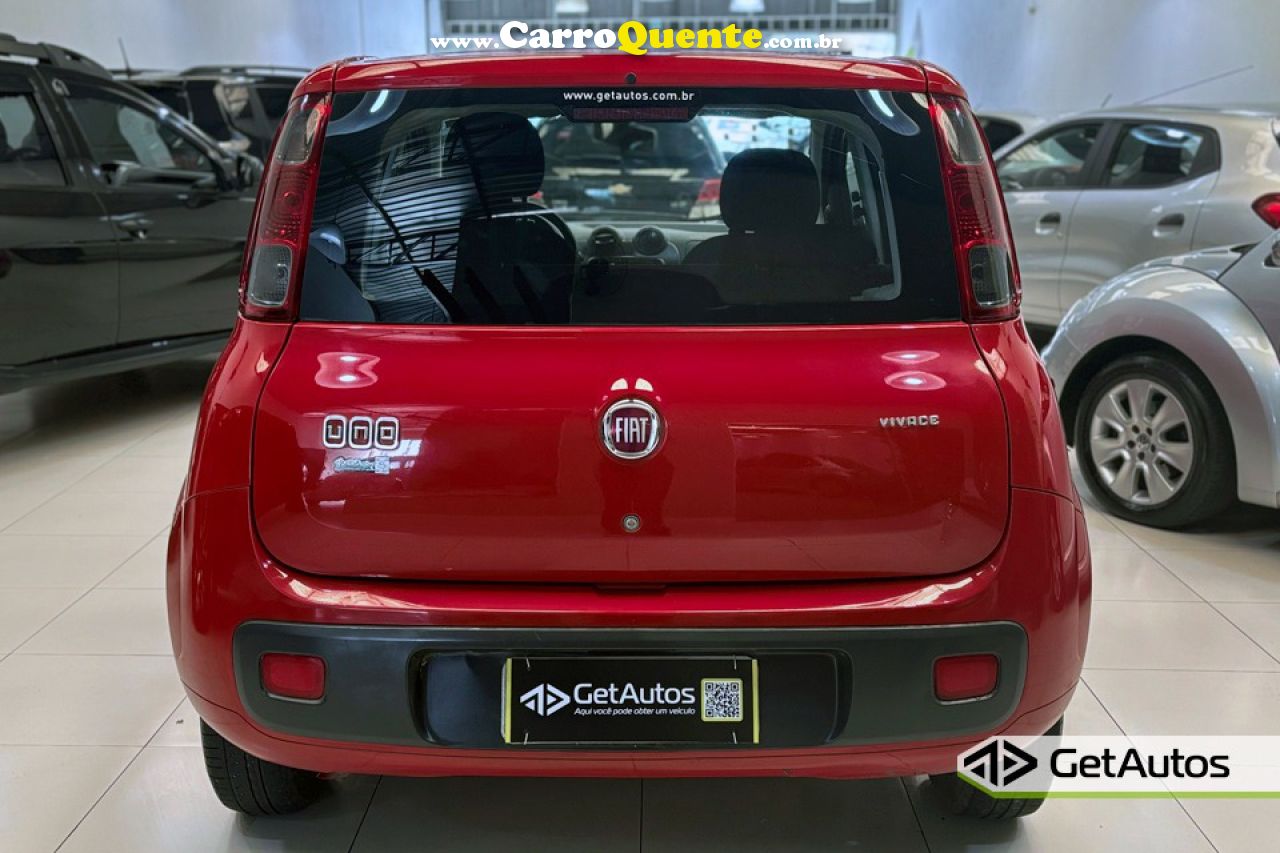 FIAT   UNO VIVACE CELEB. 1.0 EVO F.FLEX 8V 5P   VERMELHO 2016 1.0 FLEX - Loja